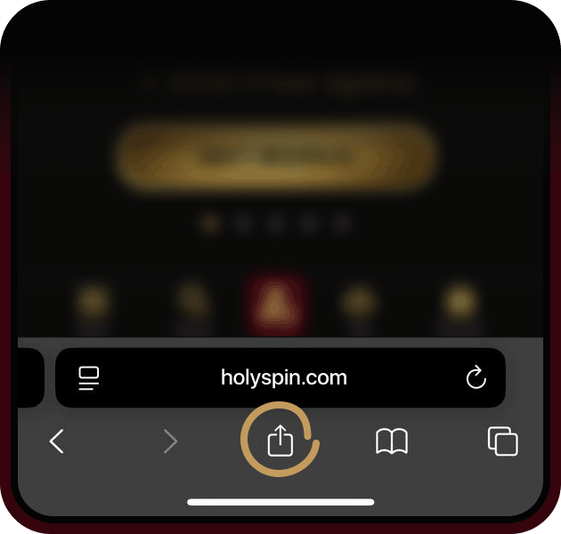 Tap the Share icon in your browser (usually top right or bottom center), then choose 'Add to Home Screen'